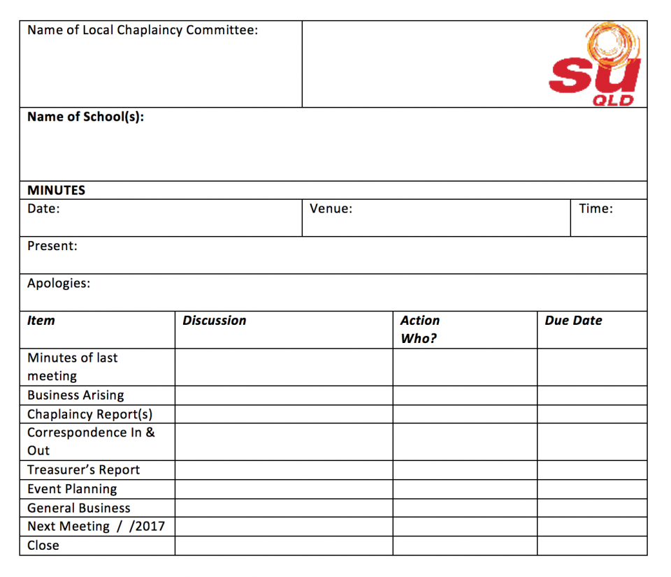 LCC Meeting Minutes